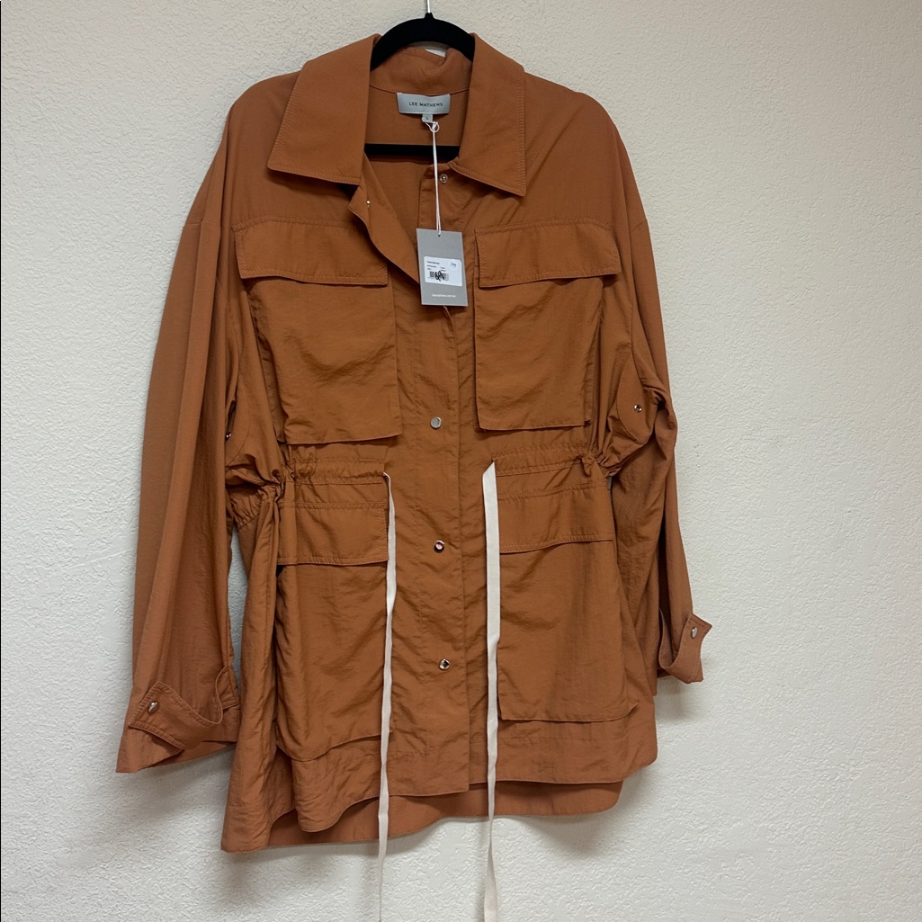 Lee Matthews Nwt Cecile Utility Jacket Size M — image 2 of 5
